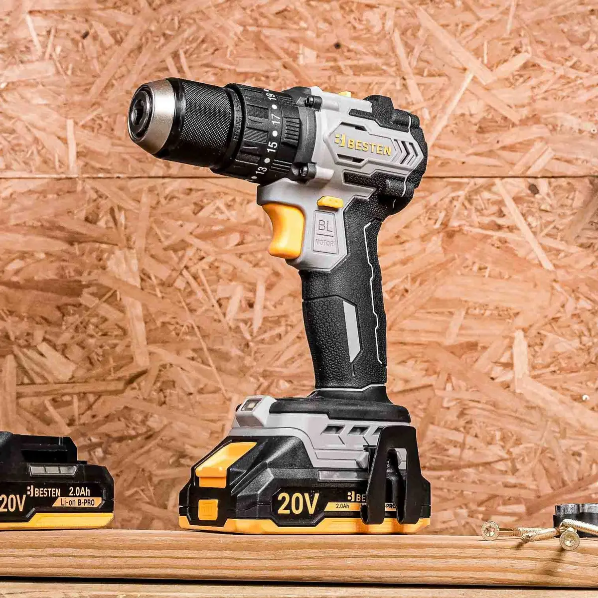 Wkrętarka akumulatorowa udarowa BESTEN BE-2885 - lekka konstrukcja